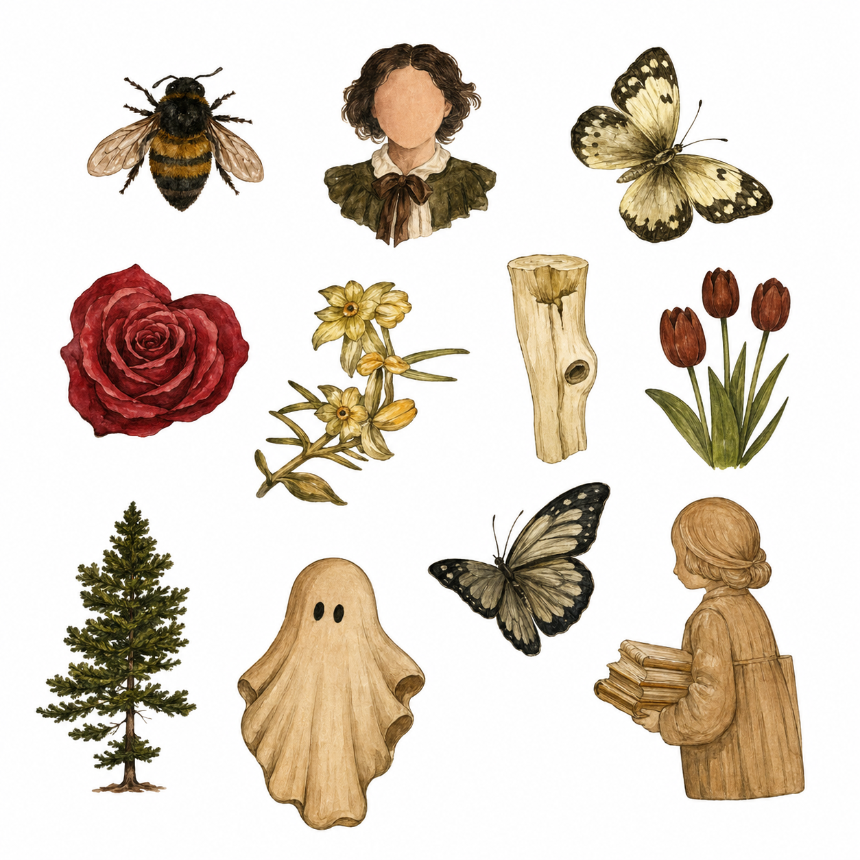 Girlhood Sticker Book