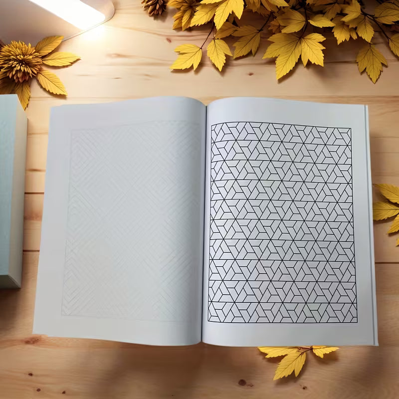 Satisfying Patterns Coloring Book