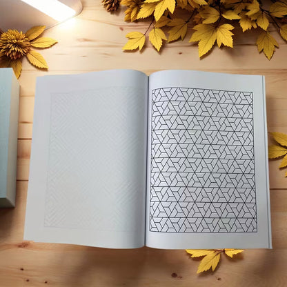 Satisfying Patterns Coloring Book