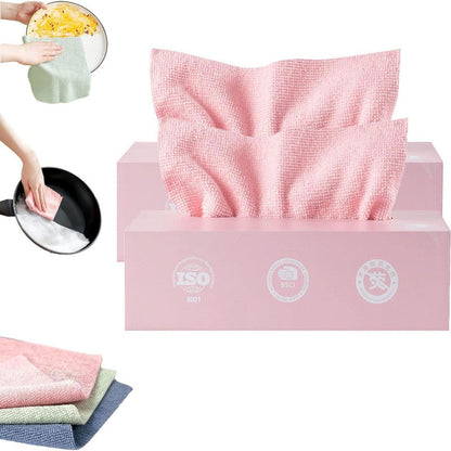 Re-Useable Microfiber Cleaning Cloth With Box