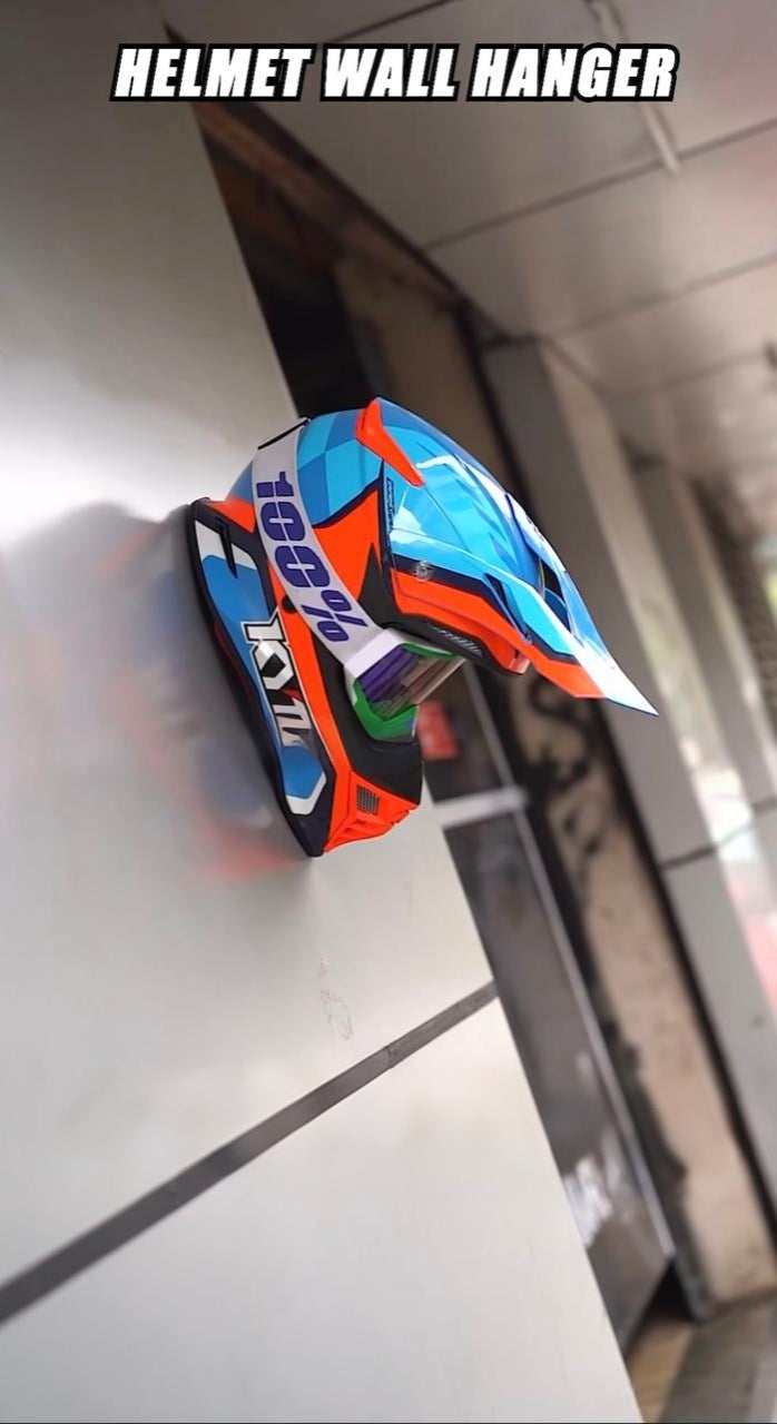 Sticky Wall Mount Hook for Helmets, Caps & Hats