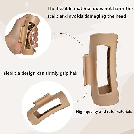 Soft Hair Claw Cloud Clip