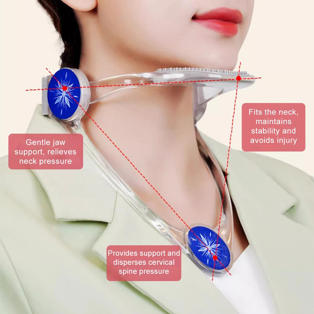 Adjustable Cervical Traction Device For Posture Correction