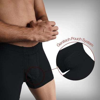 Astronut Men's Boxer Shorts With Geni-Tech Pouch