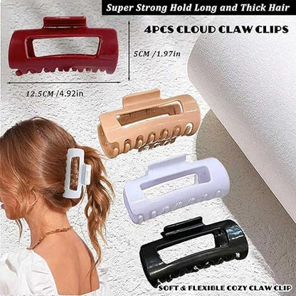 Soft Hair Claw Cloud Clip
