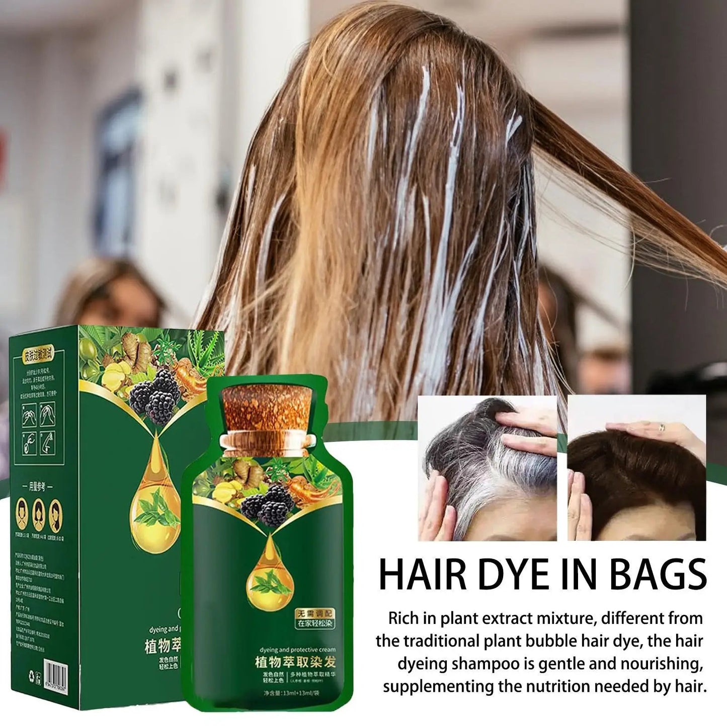 Japanese Hair Dye Shampoo