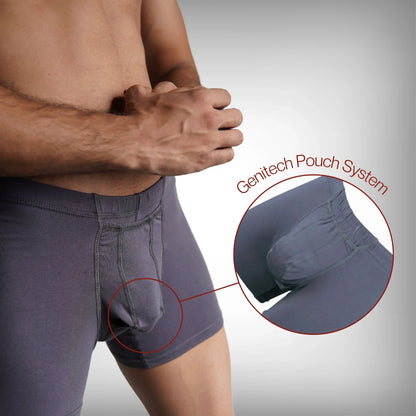 Astronut Men's Boxer Shorts With Geni-Tech Pouch