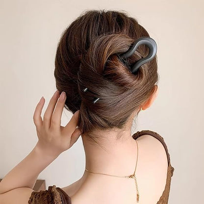 Vintage Elegant U-shaped Wavy Hairpins