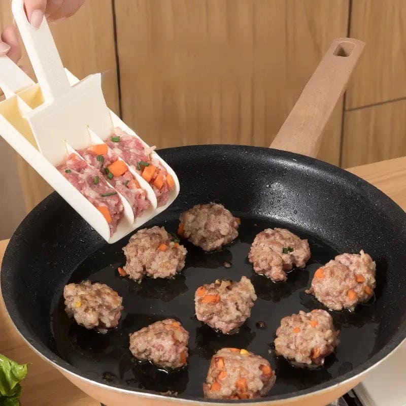 Triple Fritter Ball Maker With Spoon