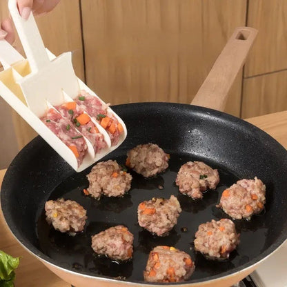 Triple Fritter Ball Maker With Spoon