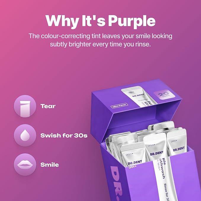 Mouthwash for Teeth Whitening (RANDOM FLAVOURS)