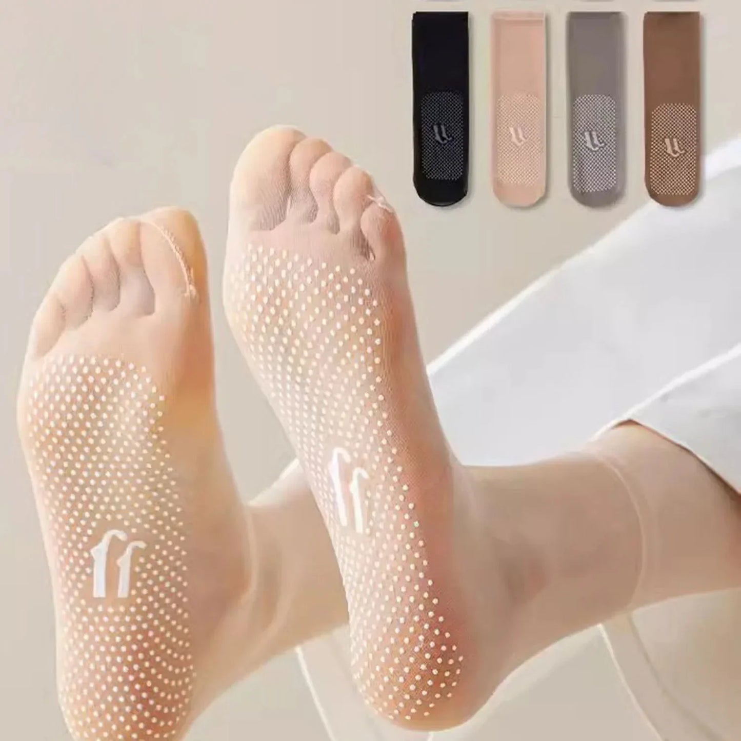 Invisible Grip Comfort Socks