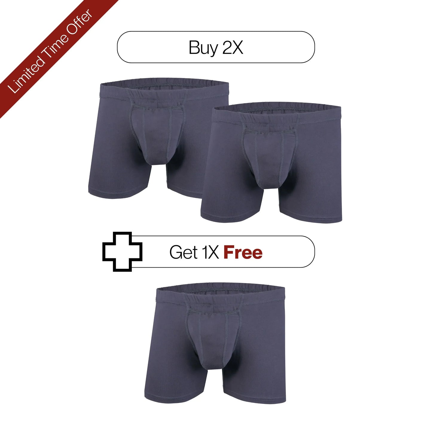 Astronut Men's Boxer Shorts With Geni-Tech Pouch