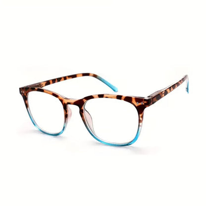 Leopard Print Gradient Reading Glasses