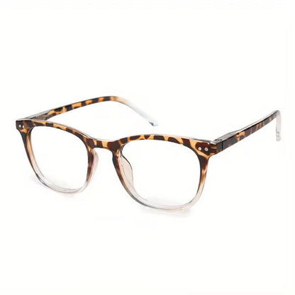 Leopard Print Gradient Reading Glasses