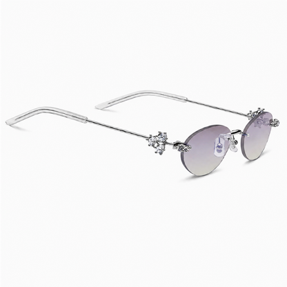 Orora SUNGLASSES - SILVER METAL