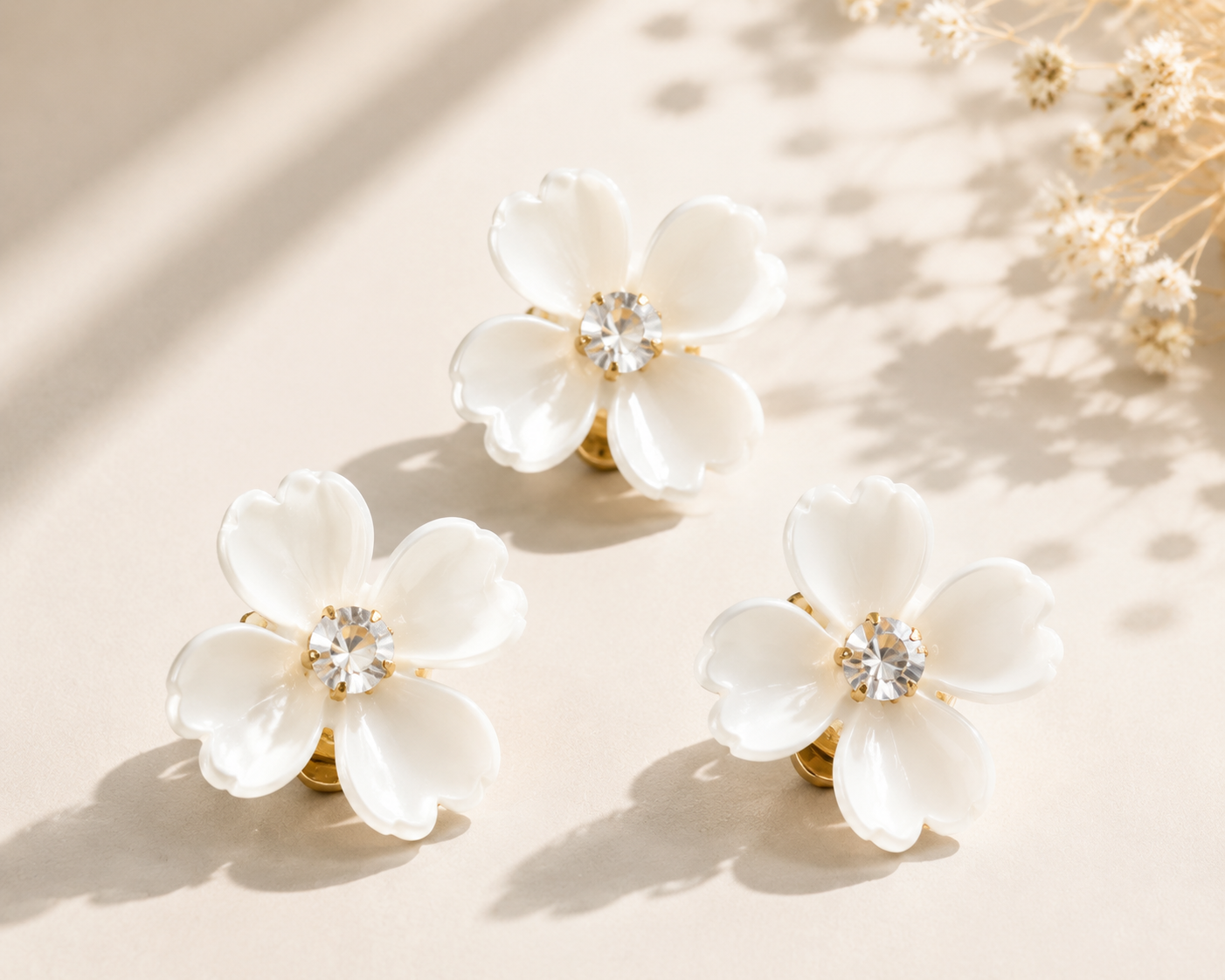 Multi-Color Floral Hairpin