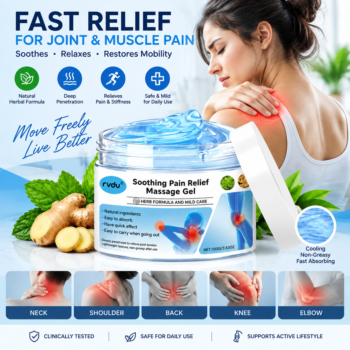 Original Japanese JointEase Pain Relief Gel