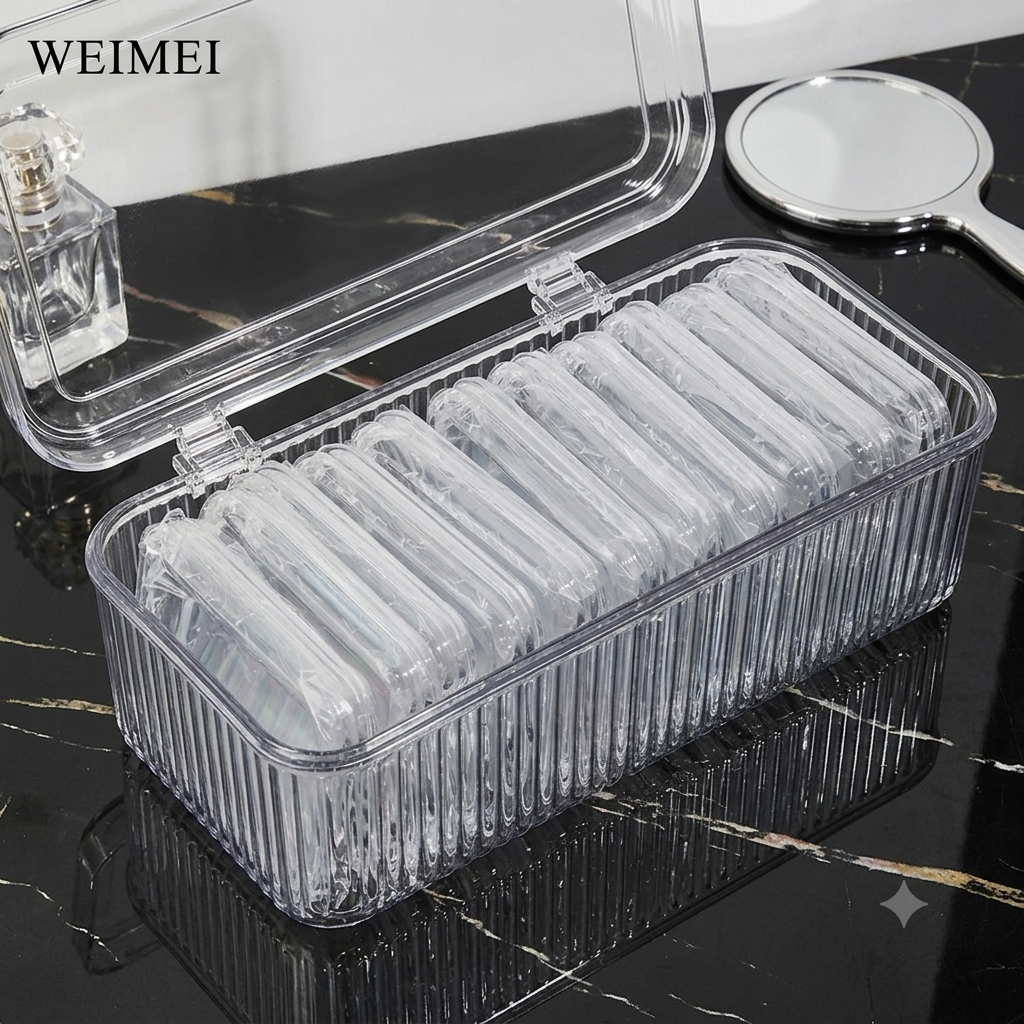 Jewelry Organizer Box – Transparent Storage Case