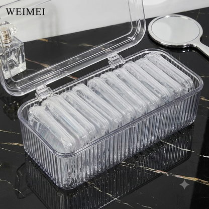 Jewelry Organizer Box – Transparent Storage Case