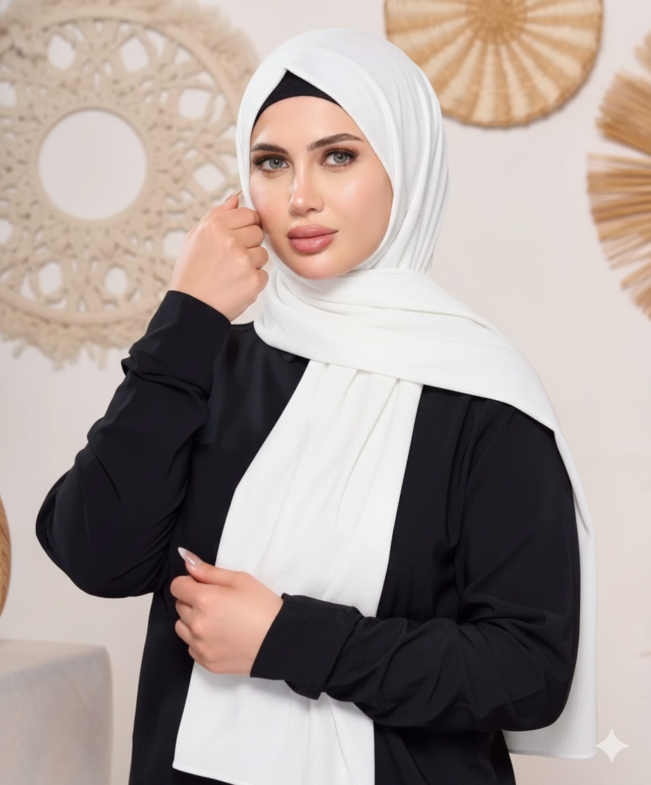 Velvet-Silk Shawl Hijab