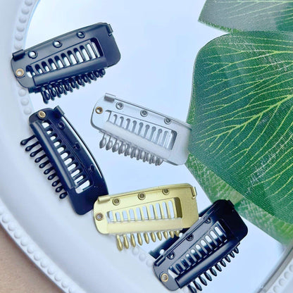 Metal Snap Hair Clips for Wigs & Extensions – Secure & Comfortable Hold 🌟