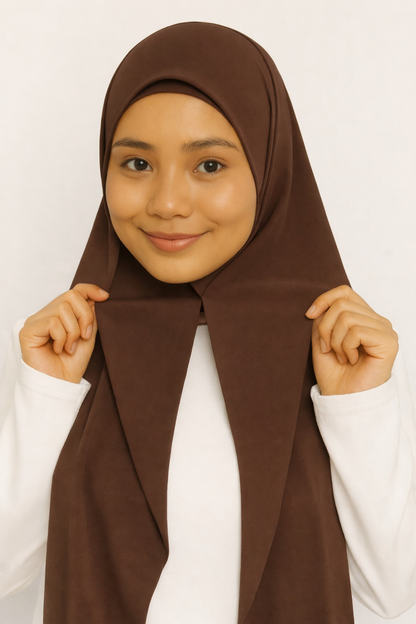 Magnetic Instant Turkish Hijab