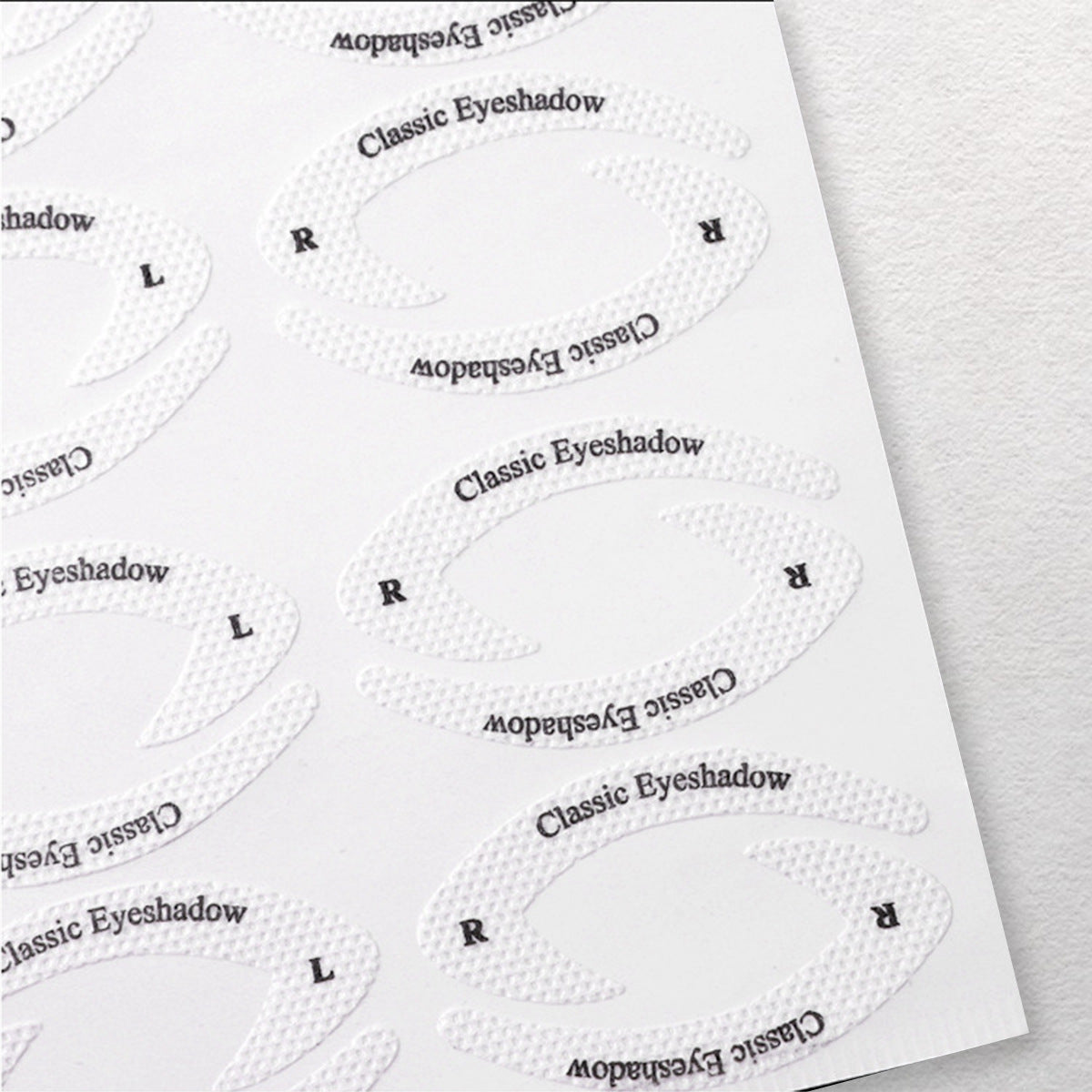 4 Pcs/Pack Quick Eyeliner & Eyeshadow Stencil Stickies