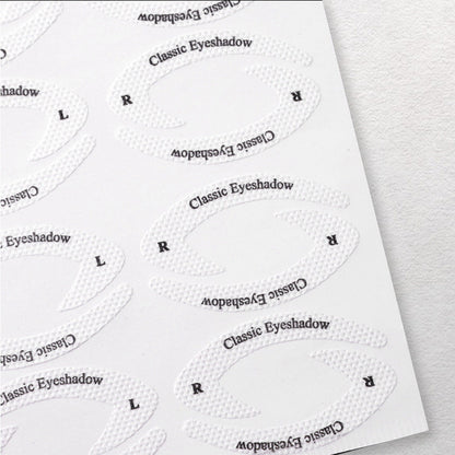 4 Pcs/Pack Quick Eyeliner & Eyeshadow Stencil Stickies