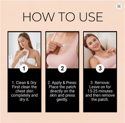 Microneedle Bust Firming Lift Patches