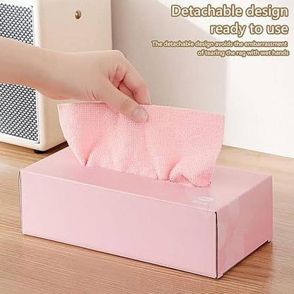 Re-Useable Microfiber Cleaning Cloth With Box