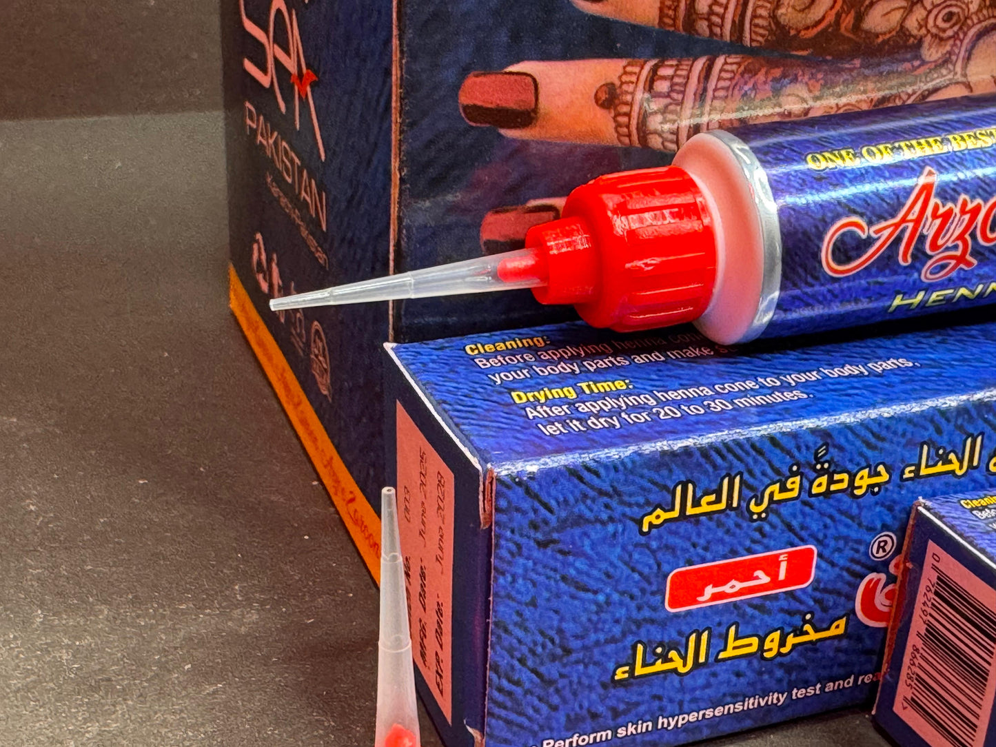 Premium Long-Lasting Mehandi Tube