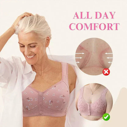 2026 New Anti Sagging Front Open Bra