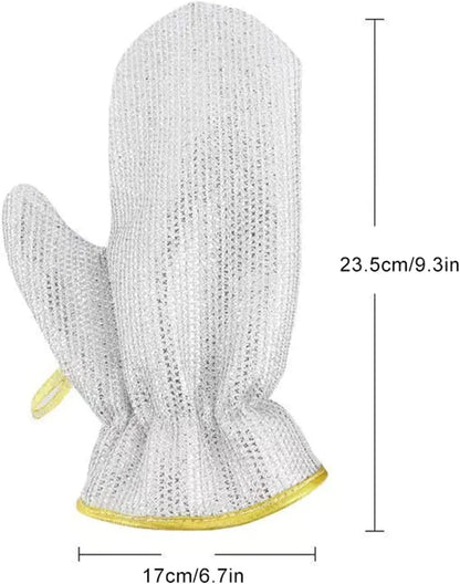 Wire Dishwashing Cleaning Gloves