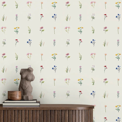 Reusable DIY Floral Bloom Wall Stickers