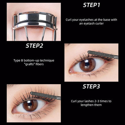 Multi Use Steel Tube Eyelash Lengthening & Curling Mascara