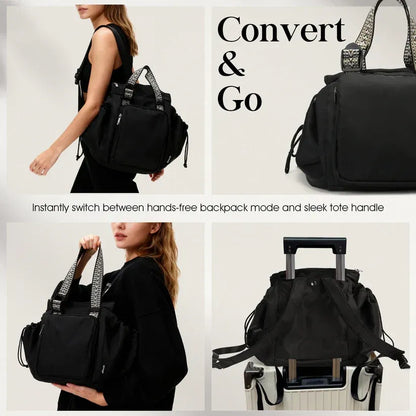 👜 Multifunctional Tote Backpack – Stylish Convertible Travel & Daily Bag