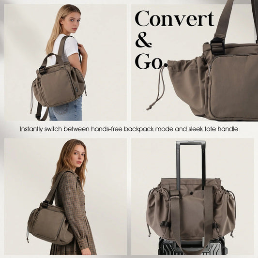 👜 Multifunctional Tote Backpack – Stylish Convertible Travel & Daily Bag