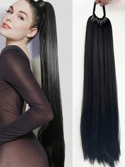 Instant Volume Ponytail Straight Hair Extension
