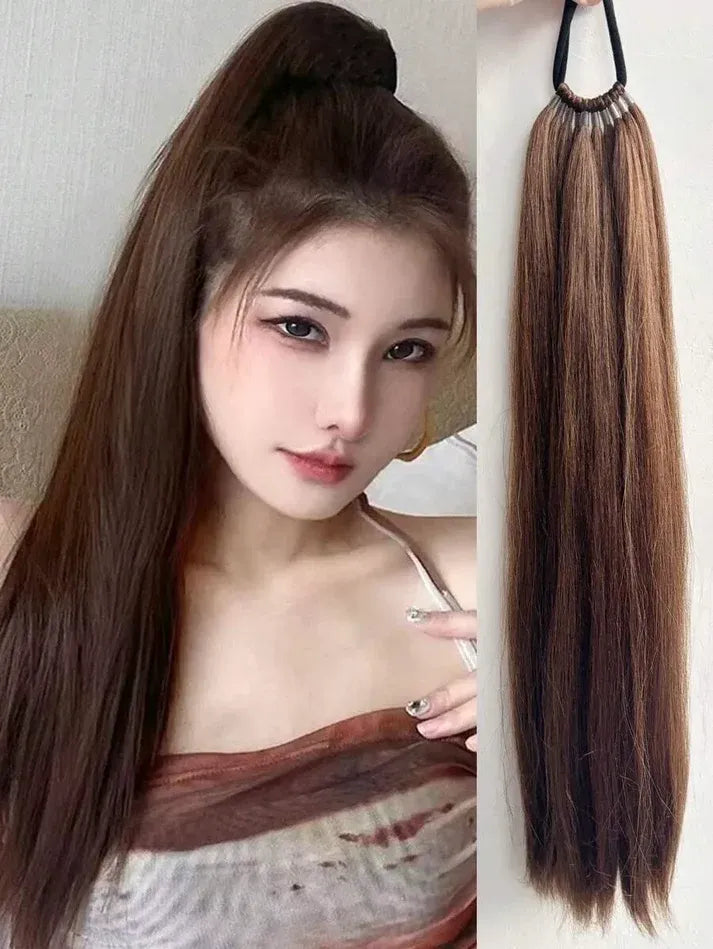 Instant Volume Ponytail Straight Hair Extension