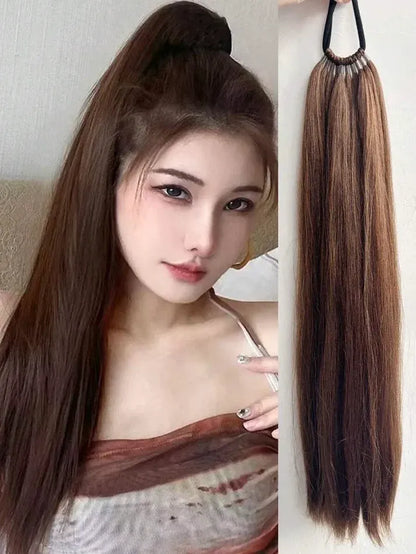 Instant Volume Ponytail Straight Hair Extension
