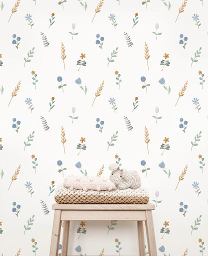 Reusable DIY Floral Bloom Wall Stickers