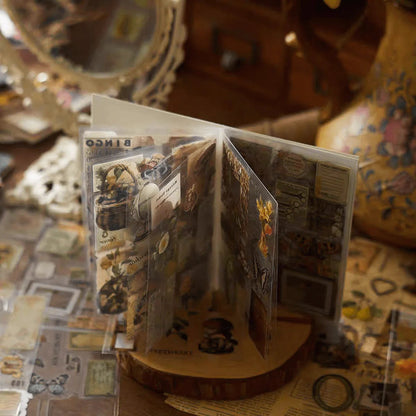 Vintage Deco Sticker Book