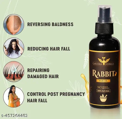 Hair Growth Herbal Oil Prevents Hair Fall