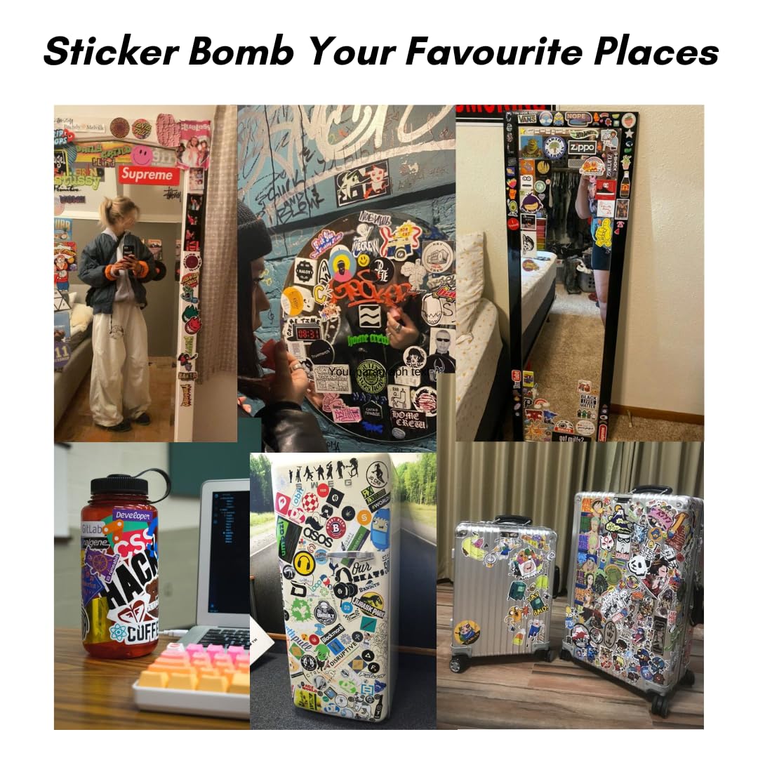 Aesthetic Random Edition Laptop Vinyl Stickers