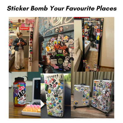 Aesthetic Random Edition Laptop Vinyl Stickers