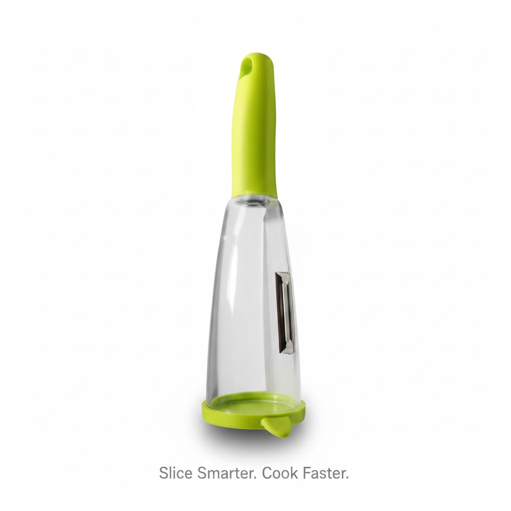 Multifunctional vegetable and fruit storage peeler